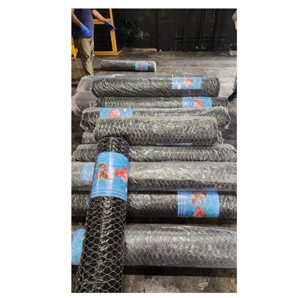 Malla Galvanizada Hexagonal – 4 Pies x 100 Pies | BWG18