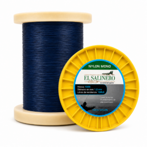 Hilo Nylon Azul 1.2 mm, 1000 Metros y 150 LB